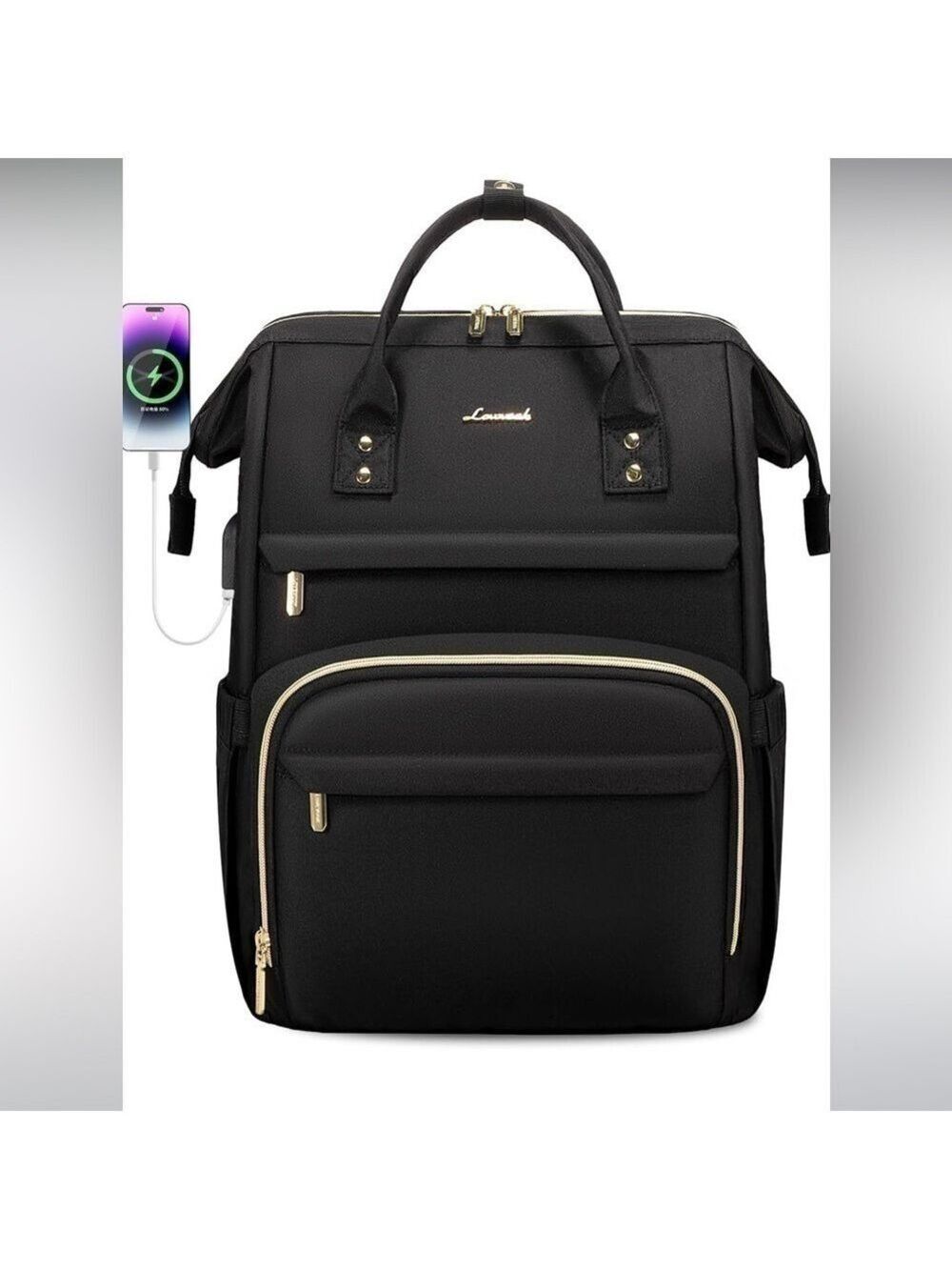 LOVEVOOK LAPTOP BACKPACK, 15.6”Professional Purse Computer Backpack NEW - Picture 3 of 15